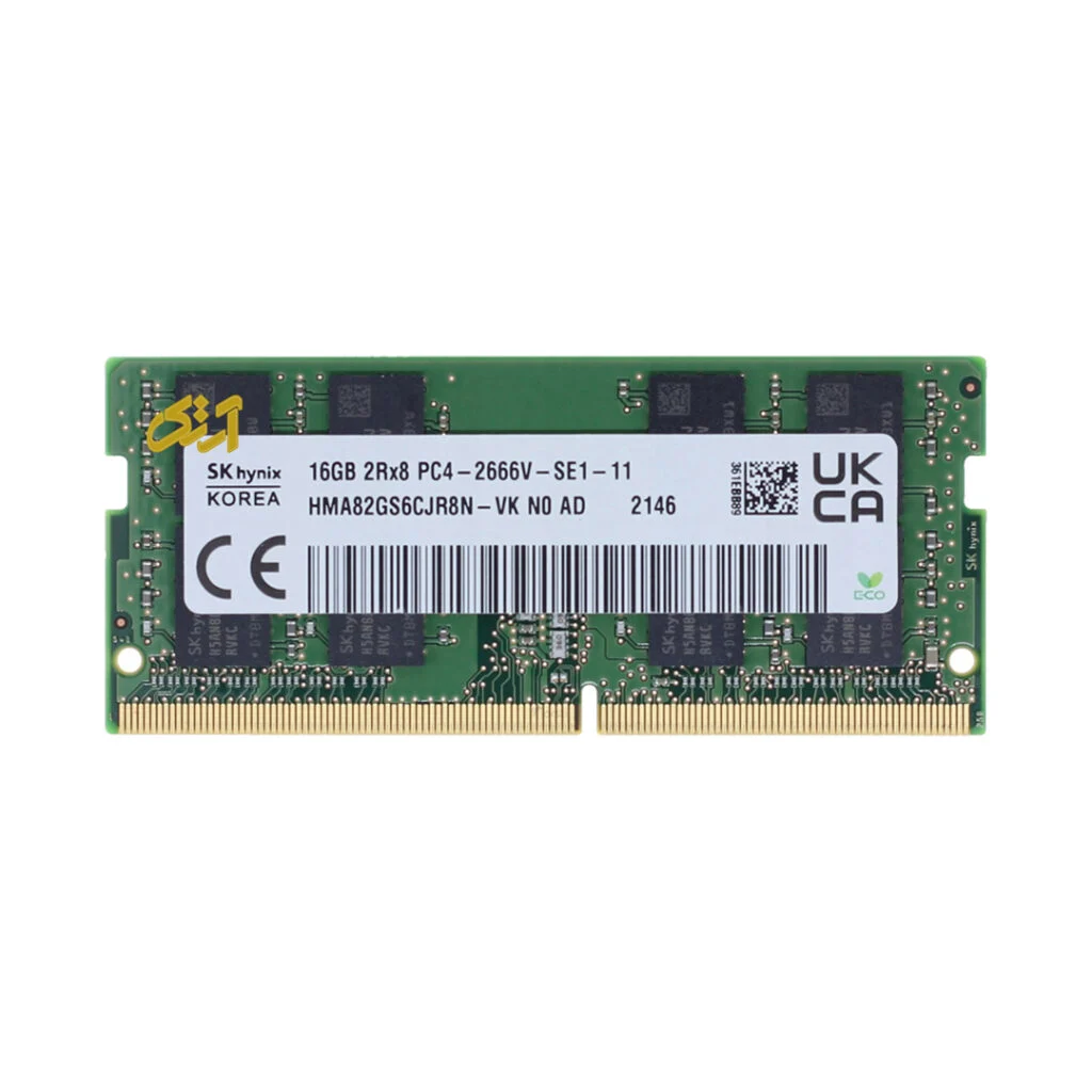 رم اورجینال لپ تاپ Hynix 16GB PC4-2666 DDR4