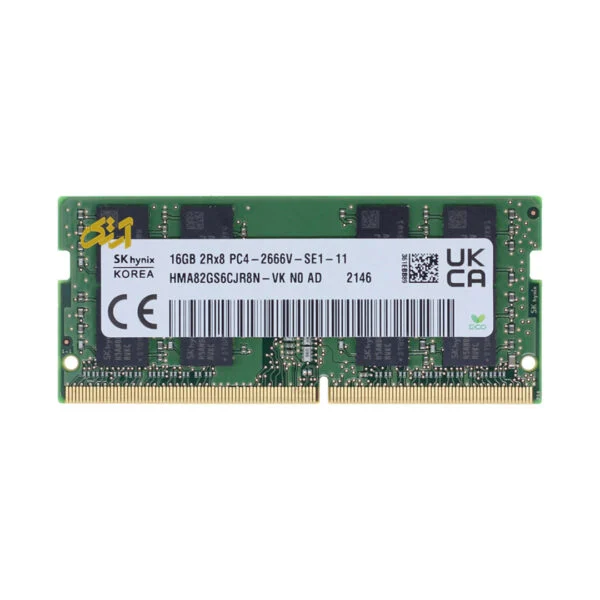 رم اورجینال لپ تاپ Hynix 16GB PC4-2666 DDR4