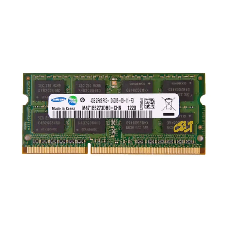 رم اورجینال لپ تاپ Samsung 4GB DDR3 1333mhz PC3-10600S