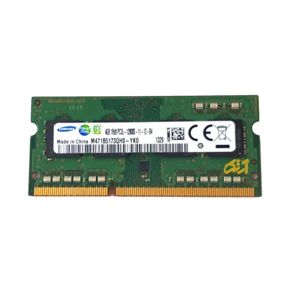 رم اورجینال لپ تاپ Samsung 4GB PC3L-12800S 1600MHz DDR3