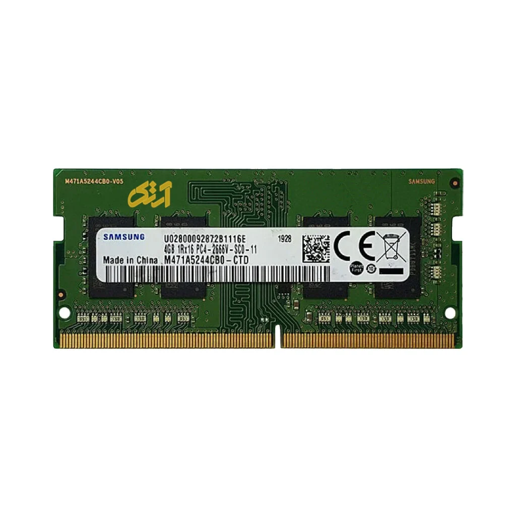 رم اورجینال لپ تاپ Samsung 4GB PC4-2666 DDR4