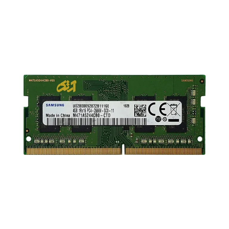 رم اورجینال لپ تاپ Samsung 4GB PC4-2666 DDR4