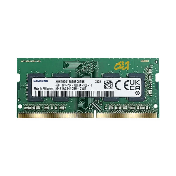 رم اورجینال لپ تاپ Samsung 4GB PC4-3200AA DDR4