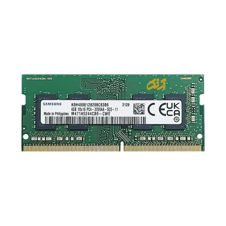 رم اورجینال لپ تاپ Samsung 4GB PC4-3200AA DDR4