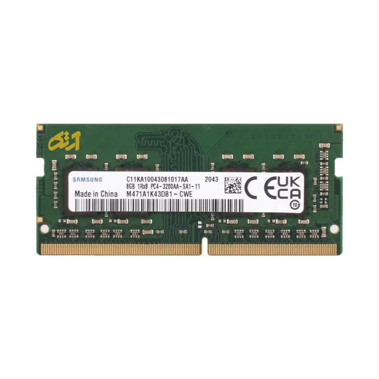رم اورجینال لپ تاپ Samsung 8GB PC4-3200AA DDR4