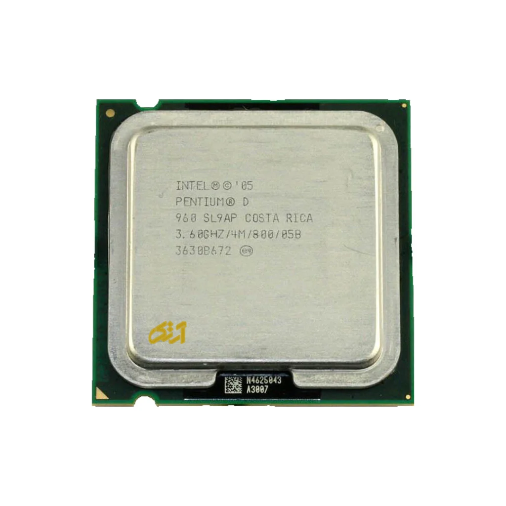 پردازنده سی پی یو کامپیوتر اینتل Cpu Intel Pentium D 960 SL9AP