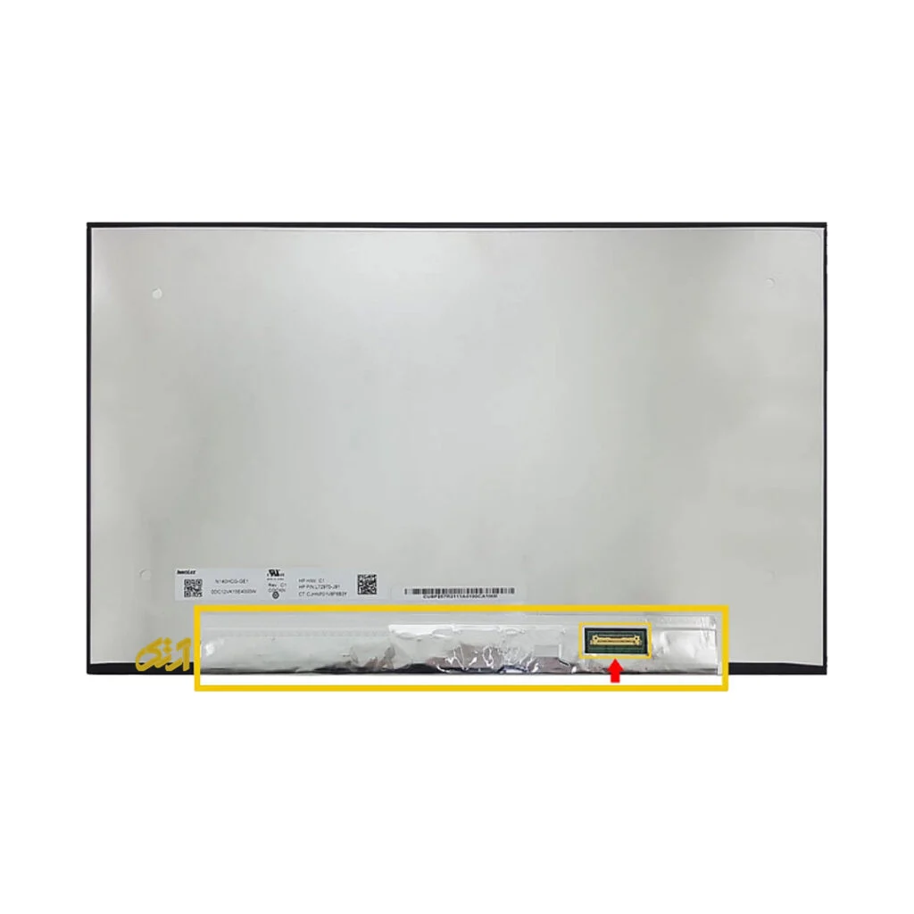 ال‌ سی‌ دی اورجینال صفحه نمایش لپ‌ تاپ 14.0 نازک مات 30 پین Full HD بدون جاپیچ برد پشت LED سوکت از پایین