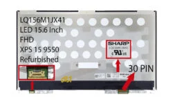 ال‌ سی‌ دی اورجینال صفحه نمایش لپ‌ تاپ دل 15.6 Dell XPS 15 9550 LQ156M1JX41 نازک براق 30 پین FHD بدون جاپیچ