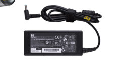آداپتور شارژر اورجینال لپ تاپ اچ پی سر فیش آبی شش ماه گارانتی 19.5Vولت 3.3آمپر adaptor laptop HP BLUE PLUG