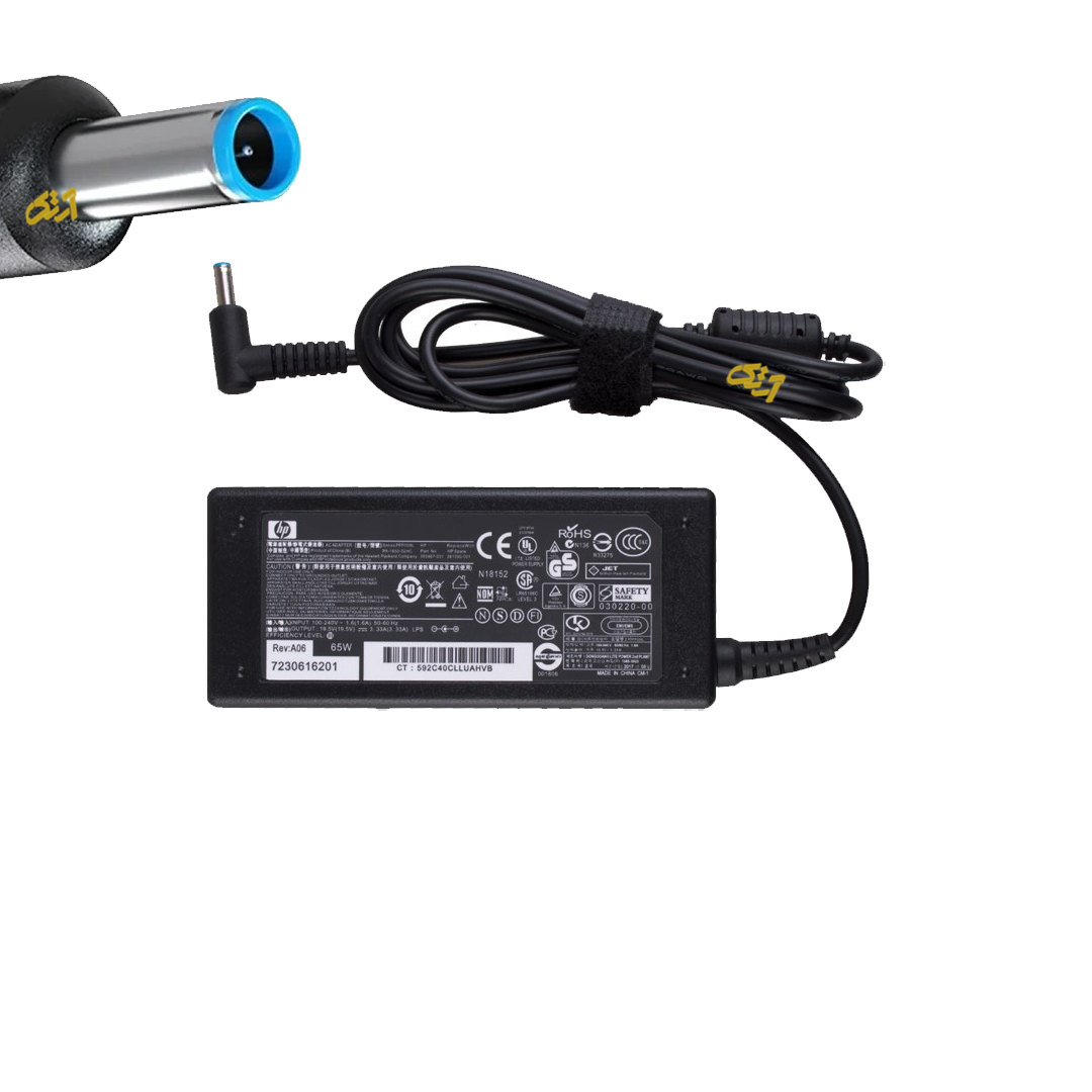 آداپتور شارژر اورجینال لپ تاپ اچ پی سر فیش آبی شش ماه گارانتی 19.5Vولت 3.3آمپر adaptor laptop HP BLUE PLUG آداپتور شارژر اورجینال لپ تاپ اچ پی سر فیش آبی شش ماه گارانتی 19.5Vولت 3.3آمپر adaptor laptop HP BLUE PLUG