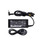 آداپتور شارژر اورجینال لپ تاپ اچ پی سر فیش آبی شش ماه گارانتی 19.5Vولت 3.3آمپر adaptor laptop HP BLUE PLUG