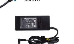 آداپتور شارژر اورجینال لپ تاپ اچ پی سر فیش آبی شش ماه گارانتی 19.5Vولت 4.62آمپر adaptor laptop HP BLUE PLUG