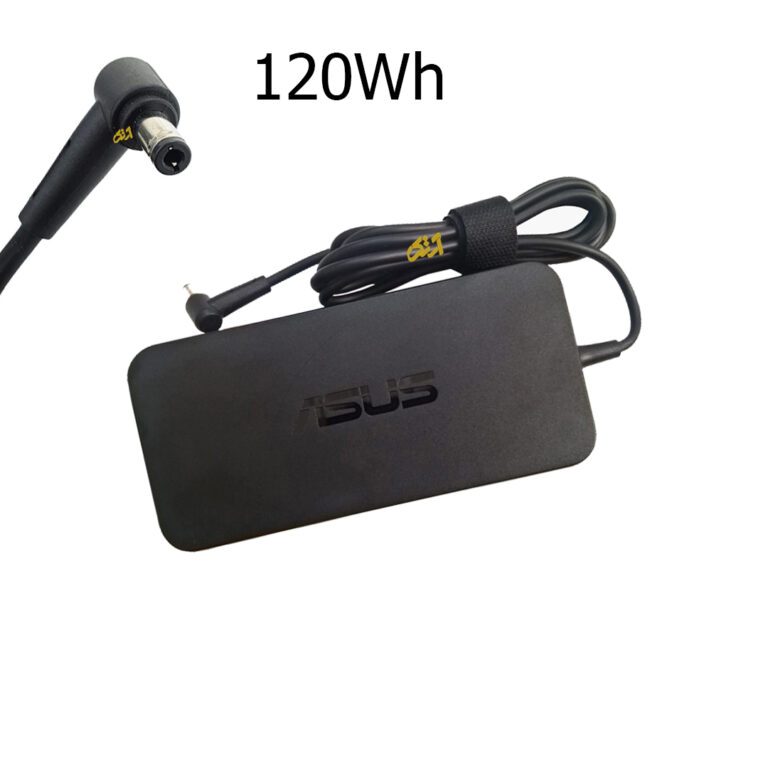 آداپتور شارژر اورجینال لپ تاپ ایسوس شش ماه گارانتی 19Vولت 6.3 آمپر adaptor laptop ASUS SLIM