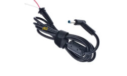 کابل آداپتور تعمیری اورجینال دوسیم لپ تاپ اچ پی سر کج سرفیش آبی