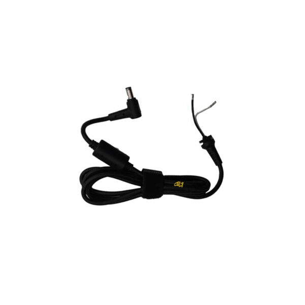 کابل شارژر لپ تاپ ASUS با کانکتور 6mm x 3.7mm سوزن دار بزرگ