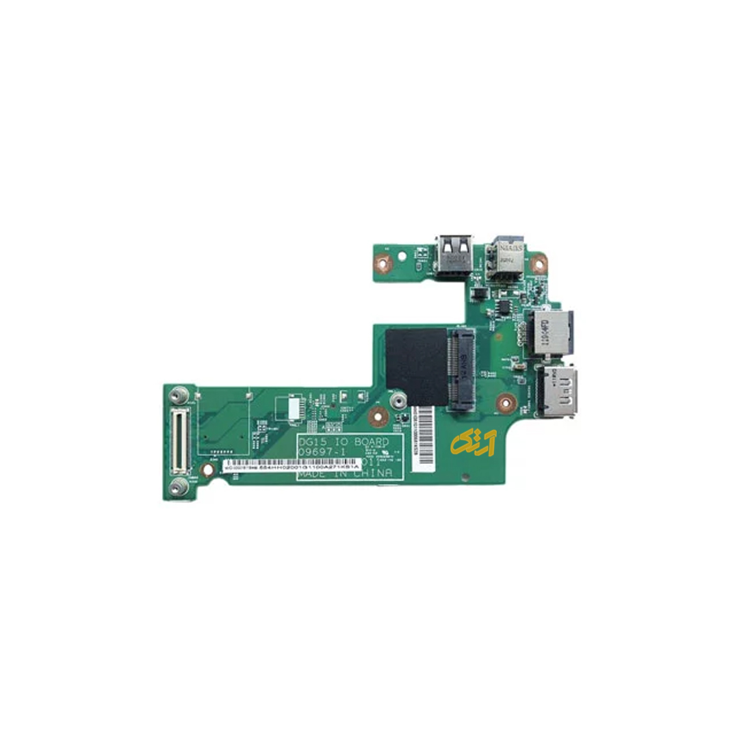برد صدا و یو اس بی لپ تاپ Dell Inspiron 15R-5010 5010 M5010 N5010 USB Board DC Jack Board LAN Board DG15 IO Power Board برد صدا و یو اس بی لپ تاپ Dell Inspiron 15R-5010 5010 M5010 N5010 USB Board DC Jack Board LAN Board DG15 IO Power Board