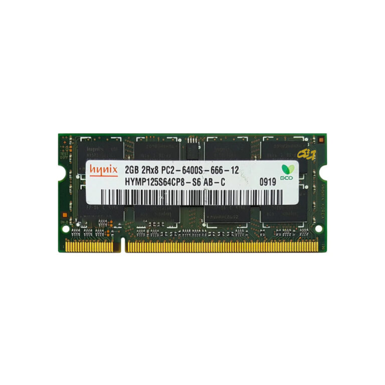 رم اورجینال لپ تاپ HYNIX 2GB PC2-6400S DDR2