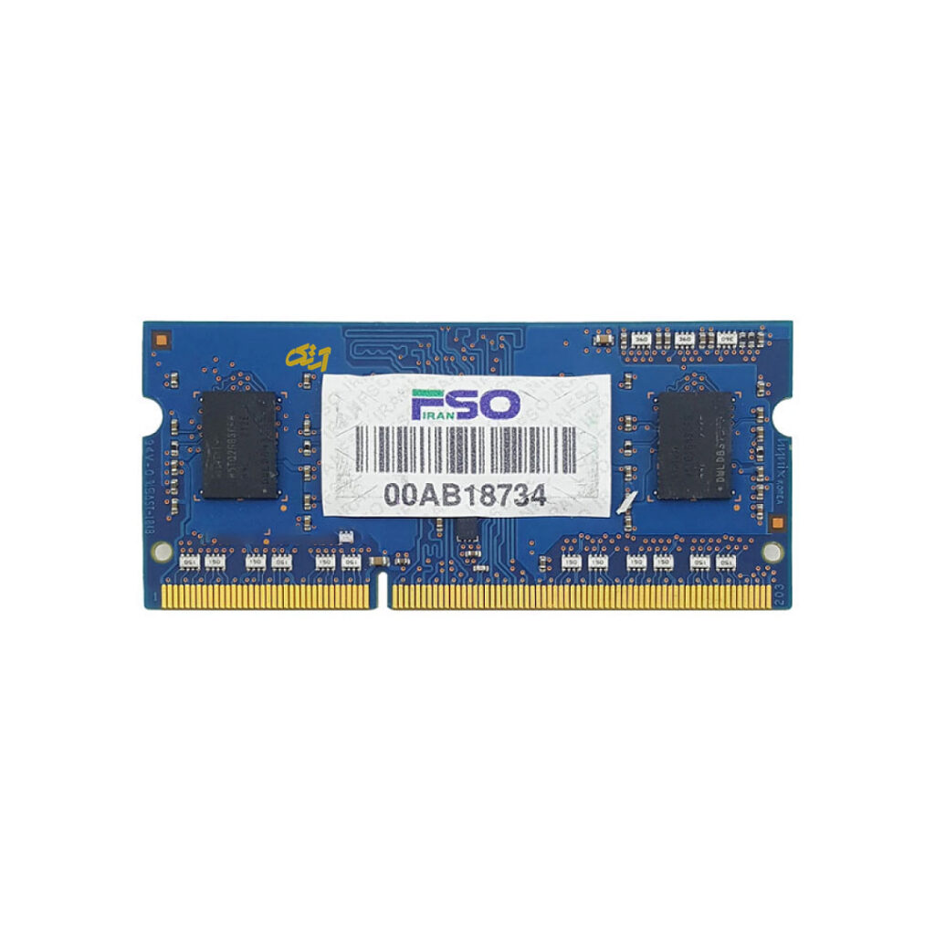 رم اورجینال لپ تاپ SAMSUNG 2GB PC3-10600S 1333MHz DDR3