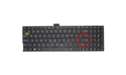 کیبورد اورجینال لپ تاپ ایسوس مدل ASUS X555 / X555B / X555D / X555L رو دستگاهی