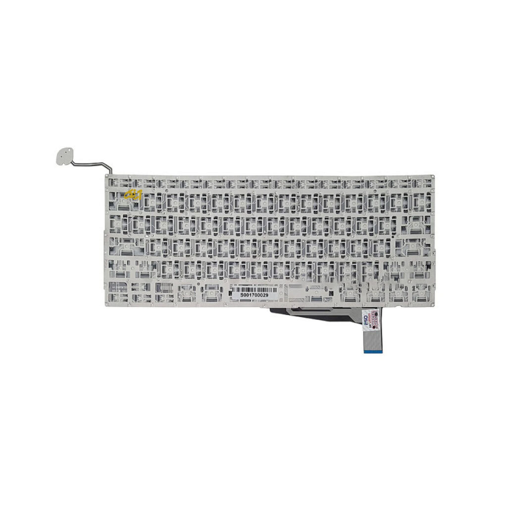 کیبورد اورجینال مک بوک پرو اپل اینتر کوچک به همراه دکمه پاور مدل keyboard MACBOOK PRO A1287