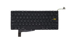 کیبورد اورجینال مک بوک پرو اپل اینتر کوچک به همراه دکمه پاور مدل keyboard MACBOOK PRO A1287