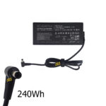 آداپتور شارژر اورجینال لپ تاپ ایسوس شش ماه گارانتی 20 ولت 12 آمپر سوزن دار