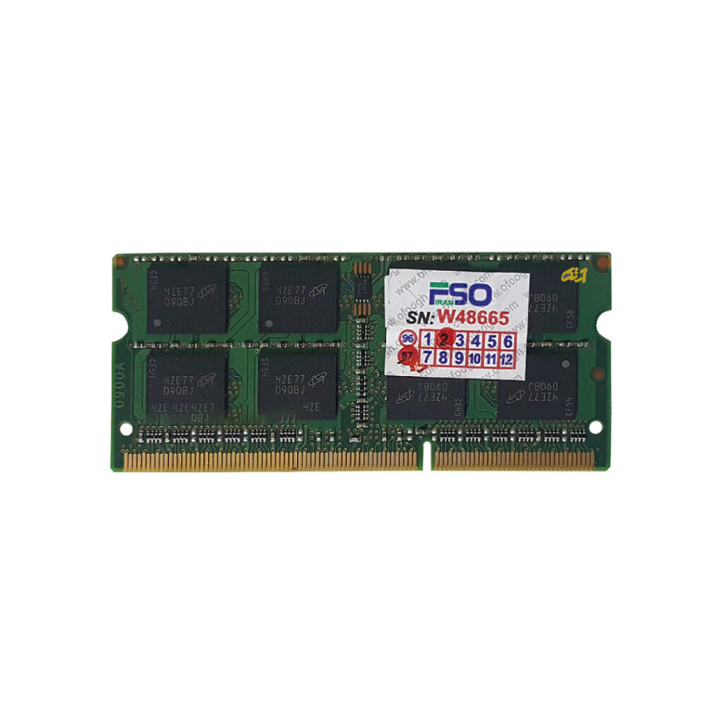 رم اورجینال لپ تاپ Micron 8GB PC3L-12800S 1600MHz DDR3
