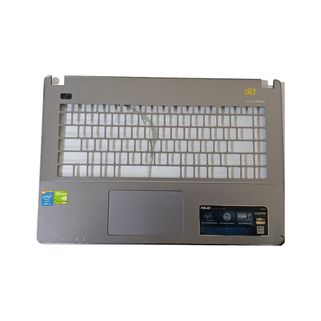 قاب دور کیبرد اورجینال لپ تاپ ایسوس همراه با تاچ پد مدل ASUS X450L