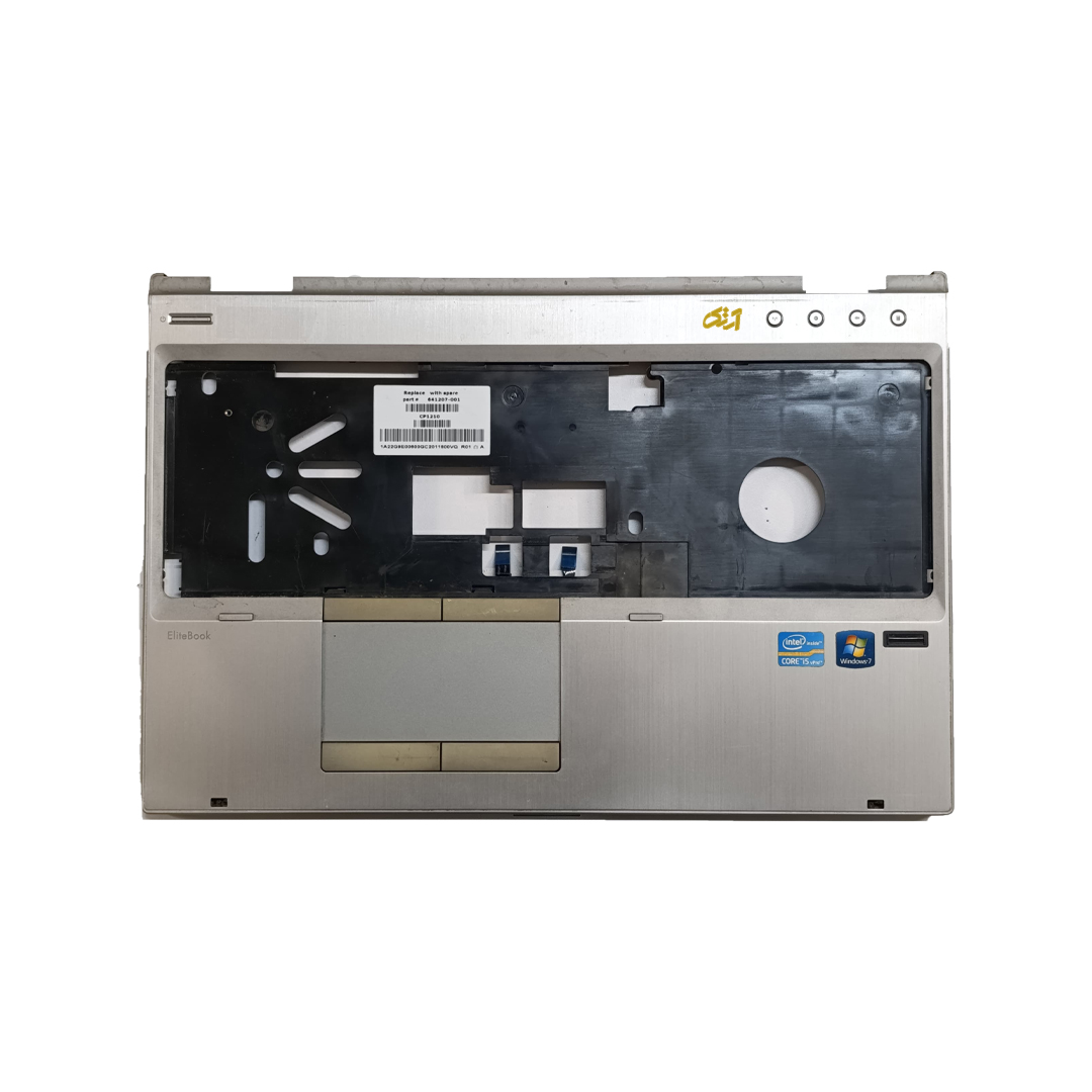 قاب دور کیبورد اورجینال همراه با تاچ پد و برد یو اس پی لپ تاپ اچ پی مدل HP ELITEBOOK 8560P FRAME C قاب دور کیبورد اورجینال همراه با تاچ پد و برد یو اس پی لپ تاپ اچ پی مدل HP ELITEBOOK 8560P FRAME C