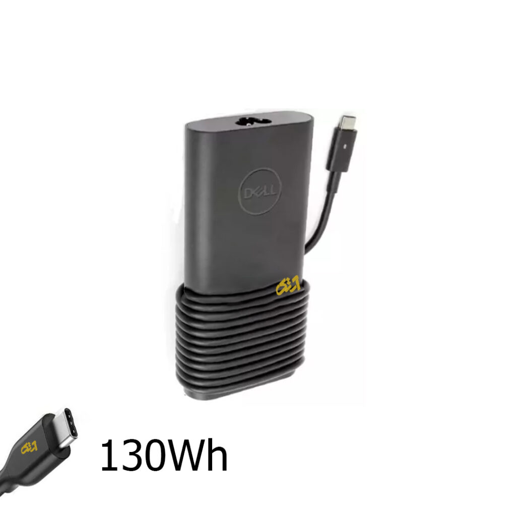 آداپتور شارژر اورجینال لپ تاپ دل شش ماه گارانتی 20V ولت 6.5 آمپر