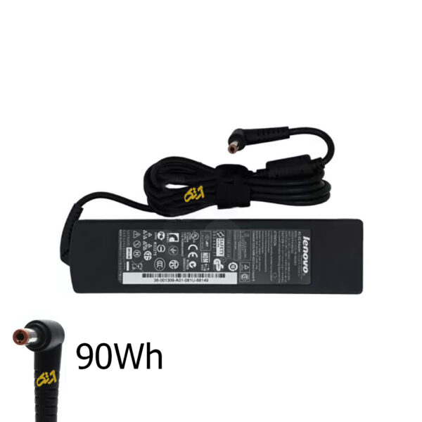 آداپتور شارژر اورجینال لپ تاپ لنوو شش ماه گارانتی 20Vولت 4.5 آمپر سرنرمال adaptor laptop LENOVO IdeaPad S310
