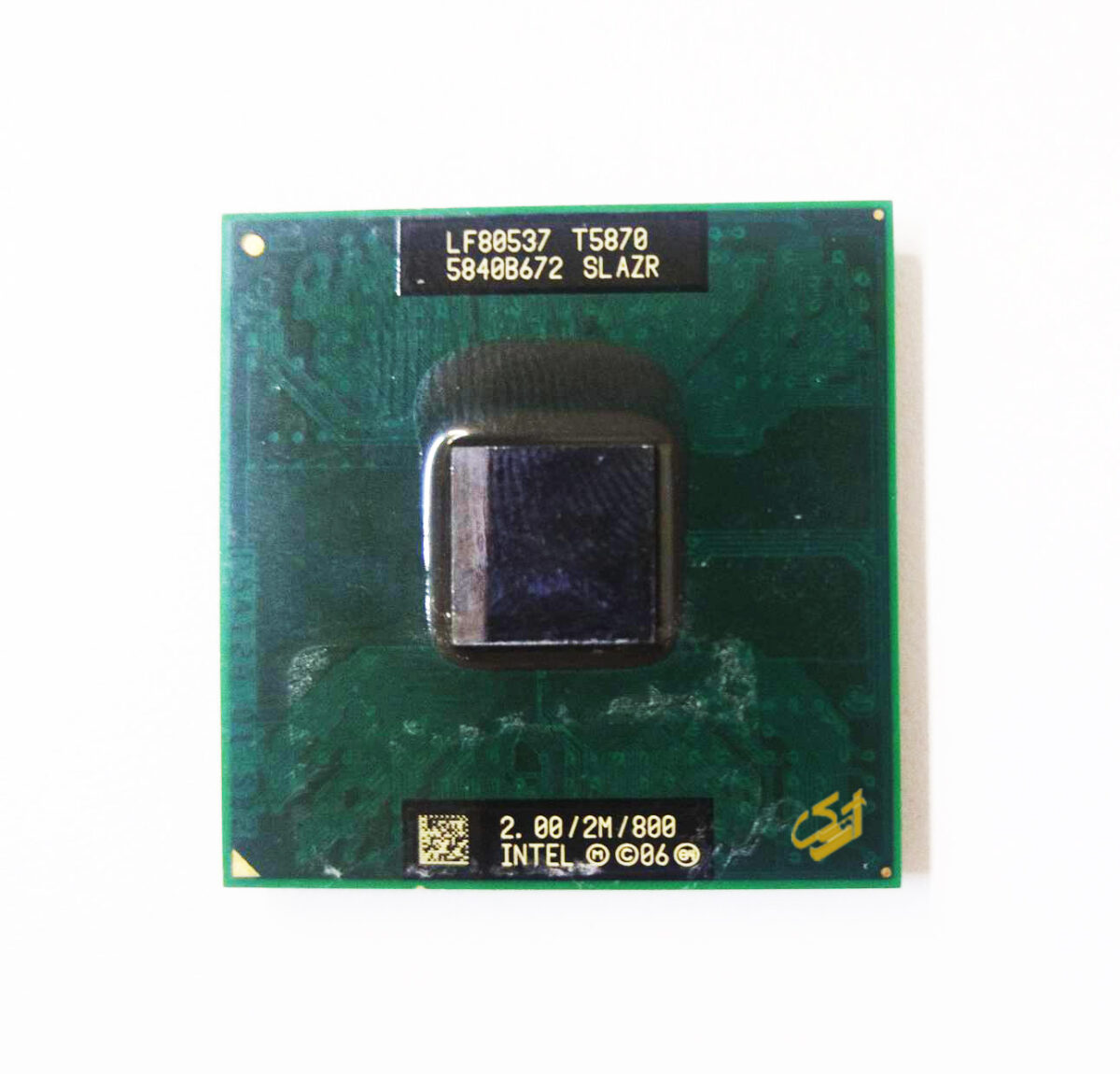 سی پی یو لپ تاپ Intel® LF80537 T5870 SLAZR سی پی یو لپ تاپ Intel® SLAZR - 2.00Ghz 800Mhz 2MB PPGA478 Core 2 Duo T5870 - Image 1