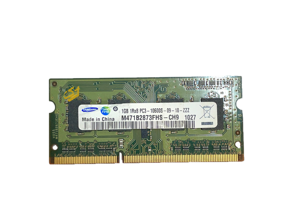 رم لپ تاپ SAMSUNG 1GB PC3-10600S 1333MHz DDR3