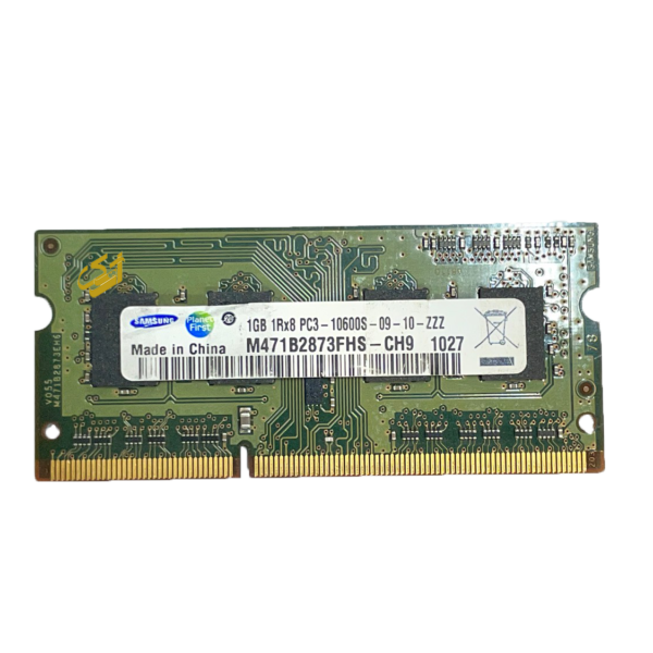 رم لپ تاپ SAMSUNG 1GB PC3-10600S 1333MHz DDR3