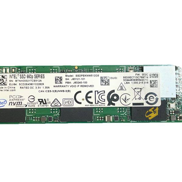هارد لپ تاپ SSD 512GB INTEL