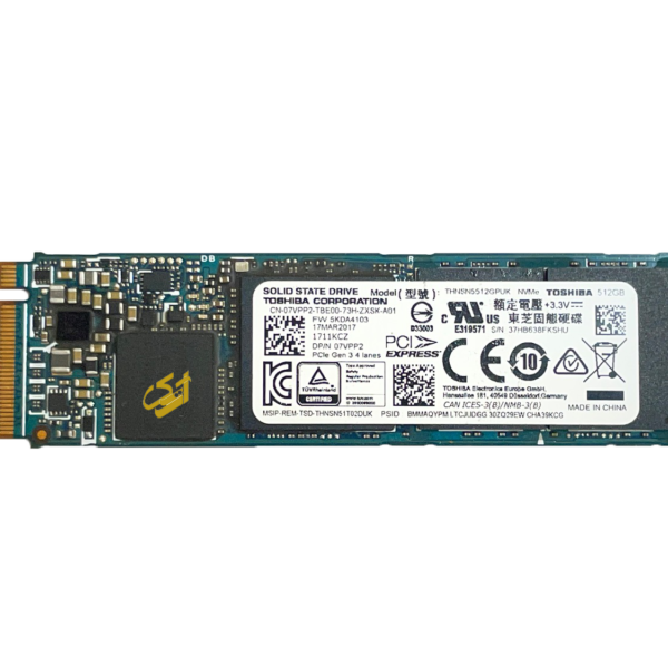 هارد لپ تاپ SSD 512GB TOSHIBA