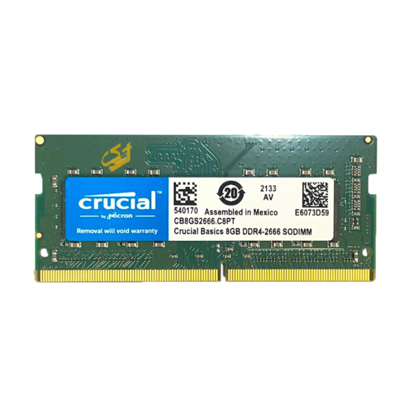رم لپ تاپ CRUCIAL 8GB PC4-2666 DDR4