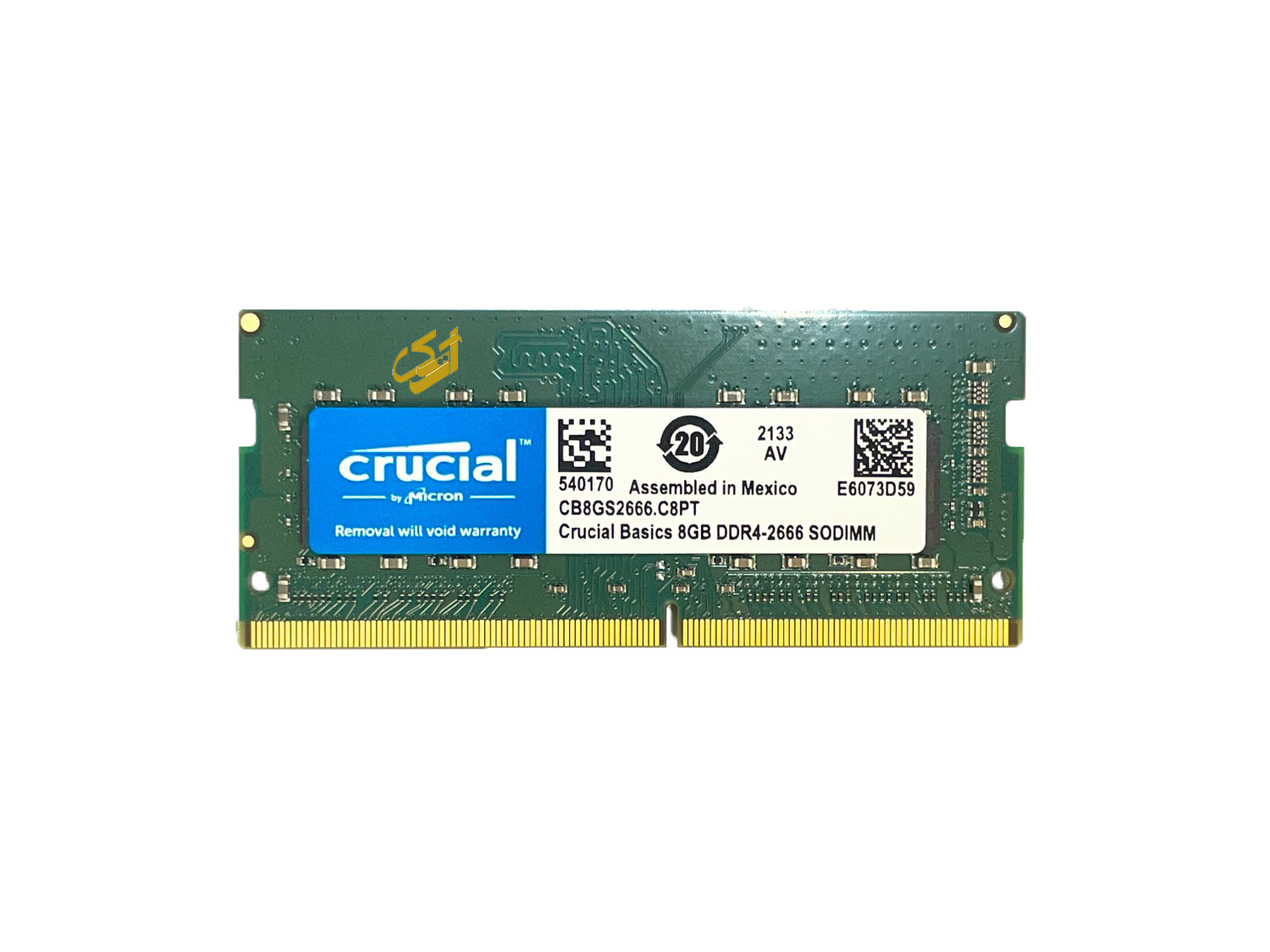 رم لپ تاپ CRUCIAL 8GB PC4-2666 DDR4 رم لپ تاپ CRUCIAL 8GB PC4-2666 DDR4