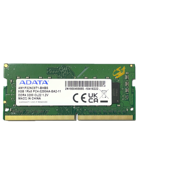 رم لپ تاپ ADATA 8GB PC4-3200AA DDR4