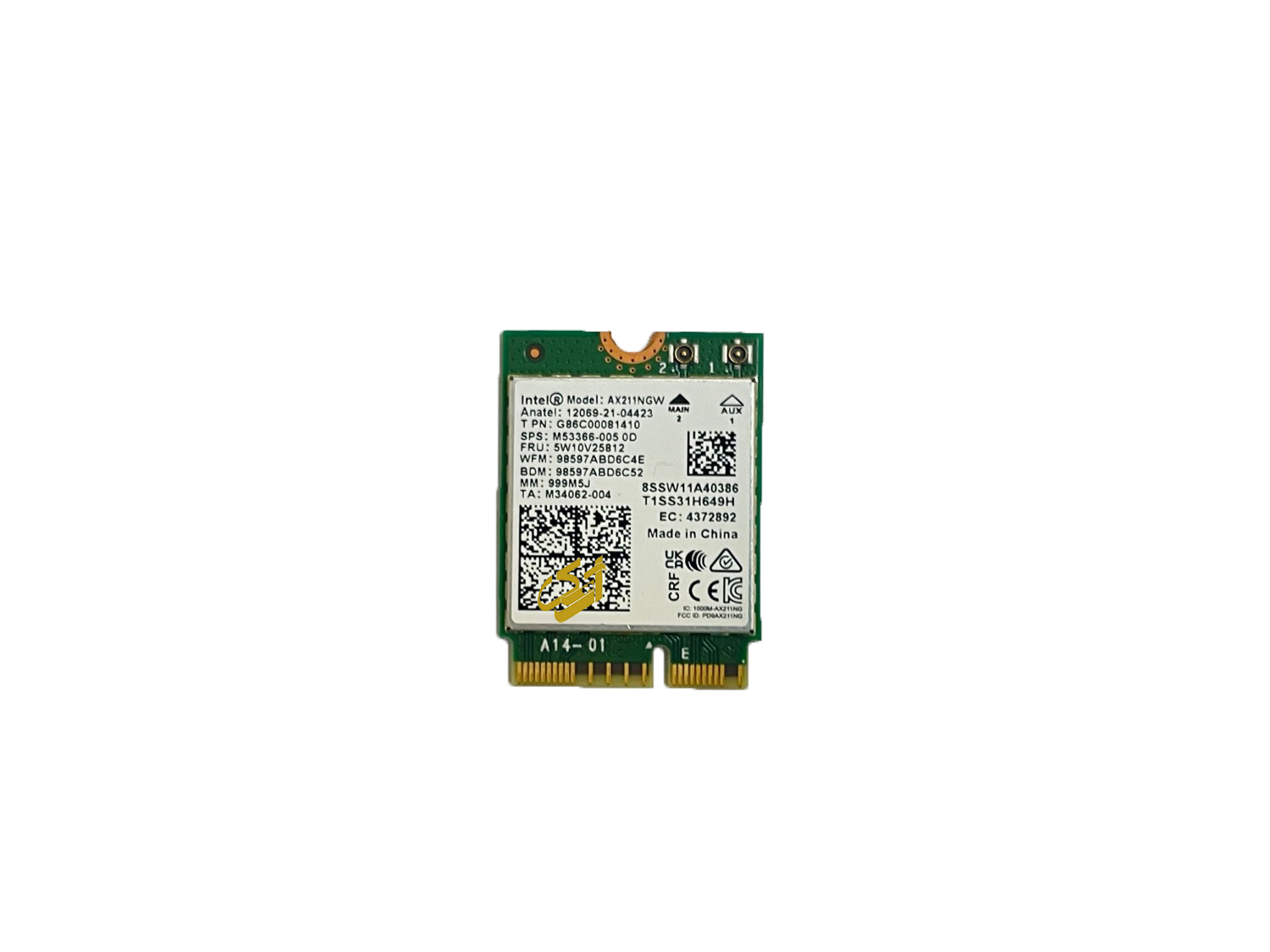 چیپ وای فای Intel® Wireless-AX211NGW مخصوص آل این وان MSI MS-AE01 چیپ وای فای Intel® Wireless-AX211NGW مخصوص آل این وان MSI MS-AE01