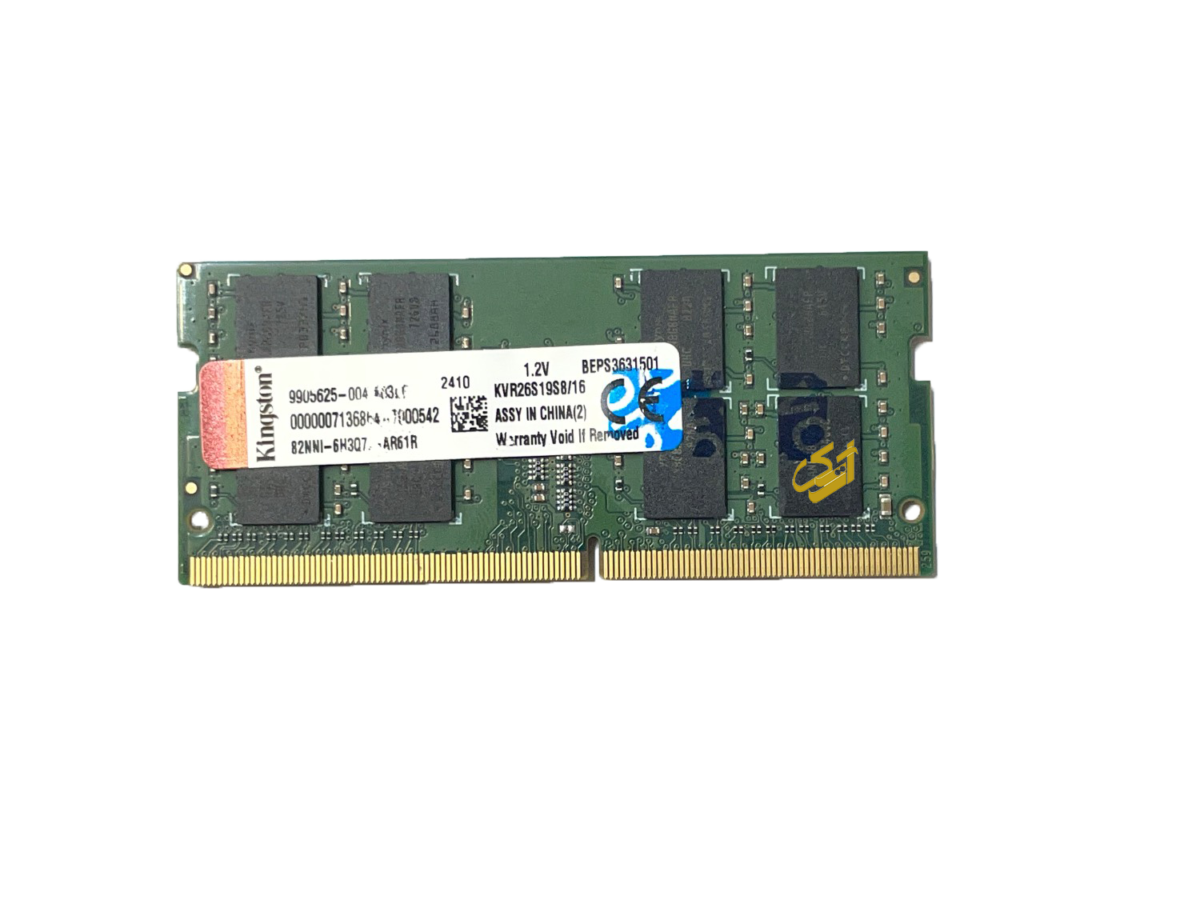 رم لپ تاپ KINGSTON 16GB PC4-2666 DDR4 رم لپ تاپ KINGSTON 16GB PC4-2666 DDR4