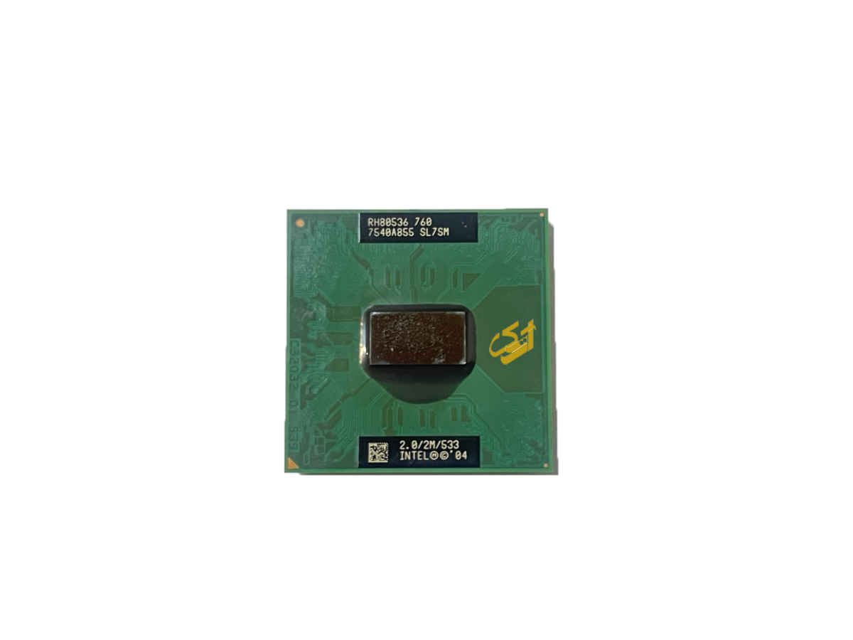 سی پی یو لپ تاپ Intel® SL7SM - 2.00Ghz 533Mhz 2MB RH80536 Pentium M 760 سی پی یو لپ تاپ Intel® SL7SM - 2.00Ghz 533Mhz 2MB RH80536 Pentium M 760