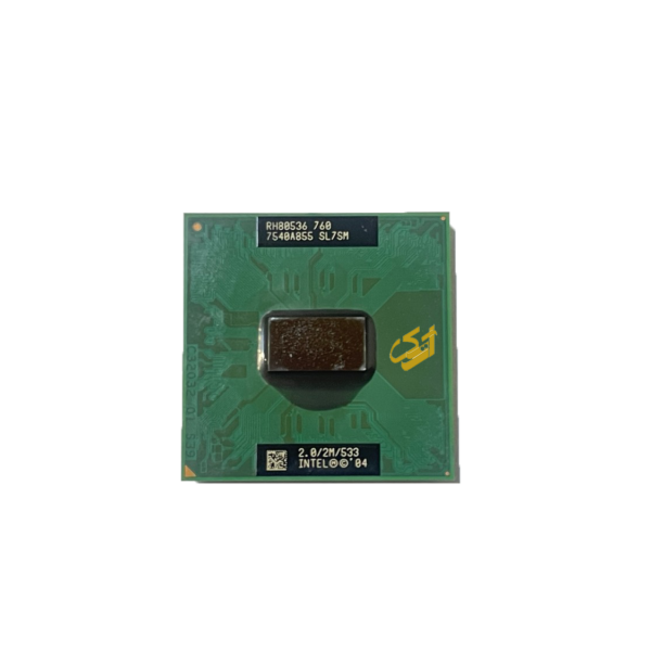 سی پی یو لپ تاپ Intel® SL7SM - 2.00Ghz 533Mhz 2MB RH80536 Pentium M 760