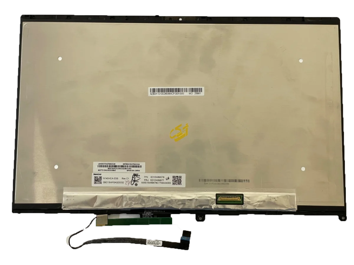 تاچ و ال‌ سی دی صفحه نمایش لپ‌ تاپ لنوو LENOVO IDEAPAD FLEX 5 14ARE/N140HCA-E5B