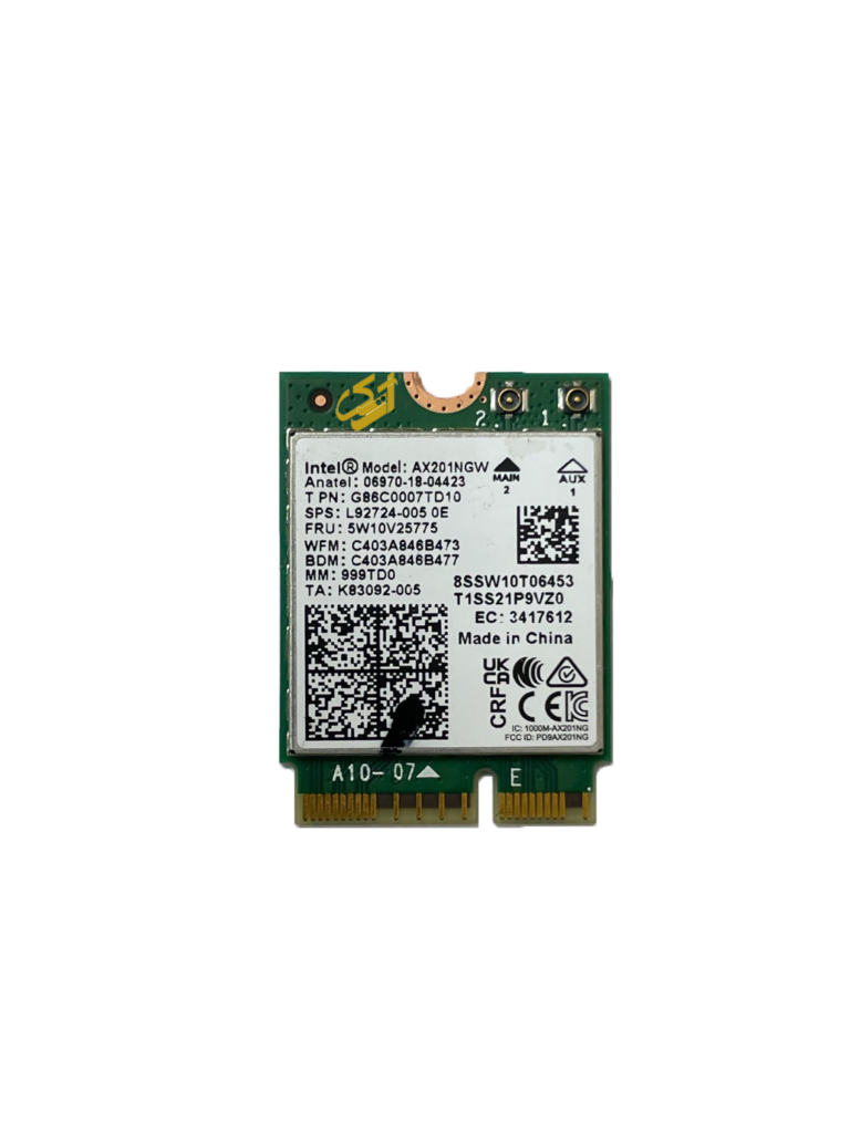 برد وای فای مدل Intel® Wireless-AX201NGW