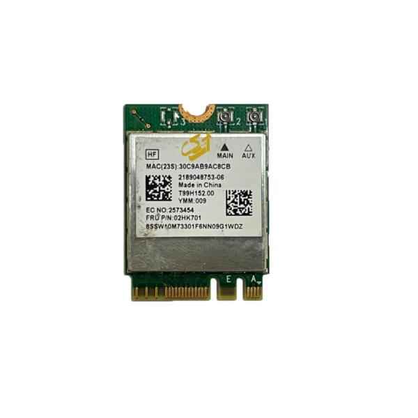 برد وای فای مدل Wireless RTL8822CE/FRU : 02HK701