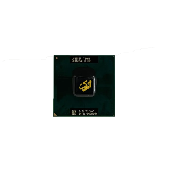 سی پی یو لپ تاپ مدل SLB3P Intel Pentium T3400 Dual-Core 2.16GHz 667MHz FSB 1MB L2 Cache CPU