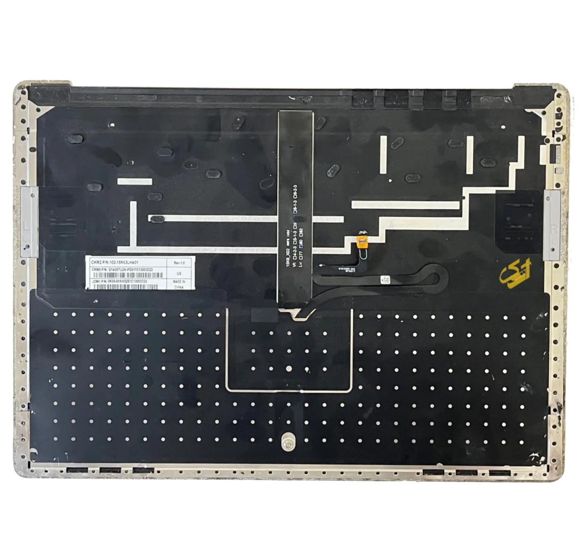 قاب C لپ‌ تاپ مایکروسافت سرفیس بهمراه تاچ پد و کیبورد مدل FRAME C Microsoft Surface Laptop 1769 - Image 2